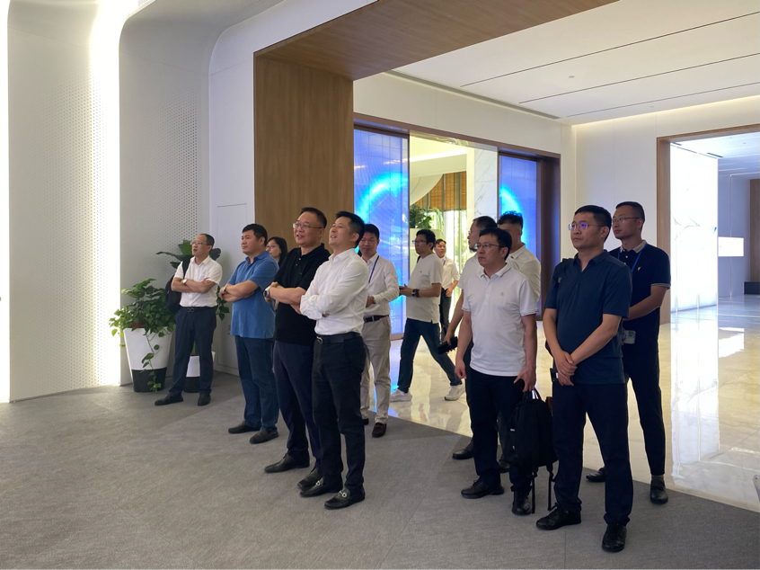 集團(tuán)公司董事長王元斌率隊(duì)赴杭州、蘇州考察調(diào)研